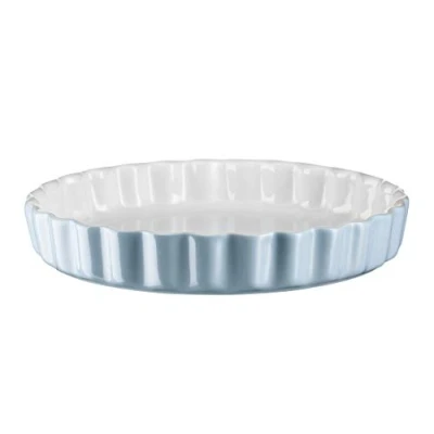 Abbildung von Mäser 931141 Kitchen Time Tarteform, Quicheform, Obstkuchenform, kratz und schnittfest, runde Backform mit Wellenrand, Ø 27 cm, Blau