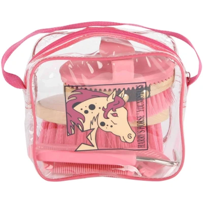 Abbildung von Harry&#039;s Horse Mini Grooming Kit Rosa
