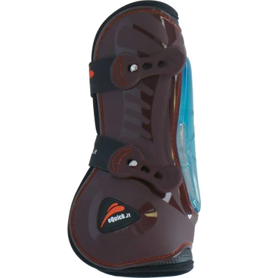 Abbildung von eQuick Sehnenschutz eShock Front Braun Pony