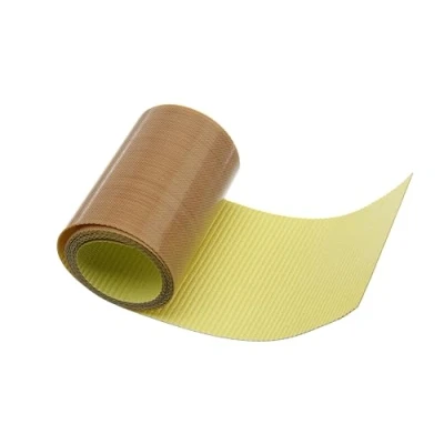 Abbildung von HENDI Teflonband, für die Schweißleiste von Vakuumiergerät, hitzebeständig, selbstklebend, Kammervakuumierer, 65mm breit, 1m lang, PTFE