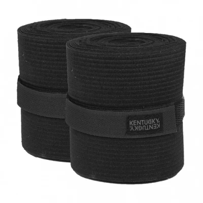 Abbildung von Kentucky Bandagen Elastisches Polarfleece Schwarz Warmblut