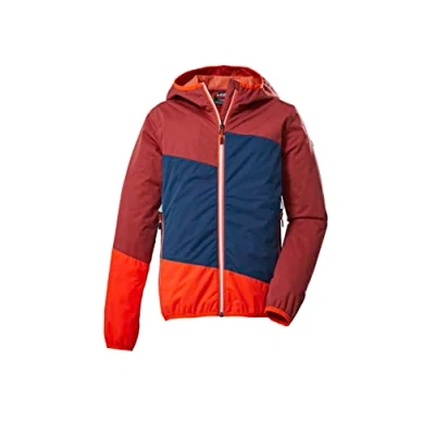 Abbildung von Killtec Jungen 2 Lagen Funktionsjacke/Outdoorjacke mit Kapuze KOS 223 BYS JCKT; rostrot, 152, 39274 000