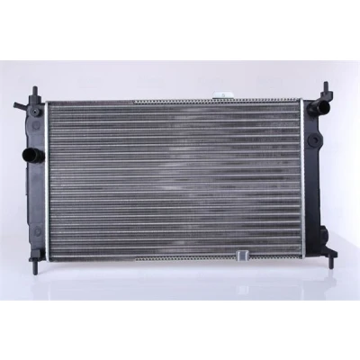 Abbildung von NISSENS 63252A Kühler, Motorkühlung Aluminium 590 378 23 Kühlrippen mechanisch gefügt OPEL: Astra F Caravan, Classic Saloon, Saloon
