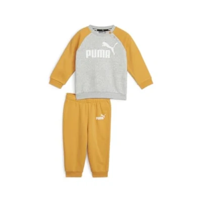 Abbildung von Puma Minicats Raglan Jogger Unisex SET Stoffhose für Kinder, Größe: 62, Ginger tea