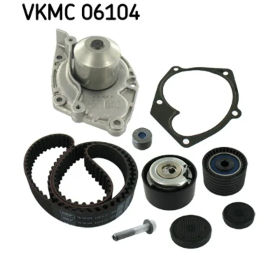 Abbildung von SKF VKMC 06104 Wasserpumpe + Zahnriemensatz 126 RENAULT: CLIO 3, SCENIC 2, MEGANE 3 Grandtour