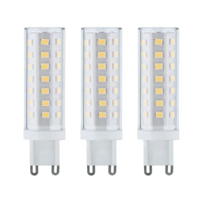 Abbildung von Paulmann 28801 LED Lampe 3er Set Stiftsockel Neutralweiß 3x5 Watt Energiesparlampe Klar Beleuchtung Lampen 4000 K G9