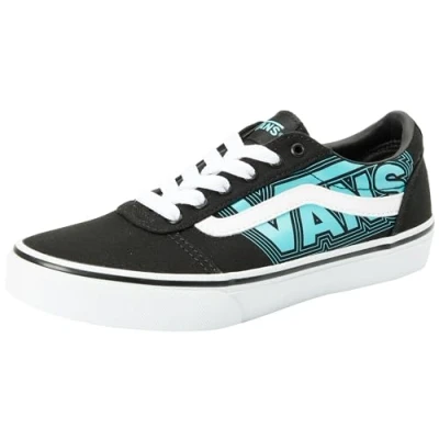 Abbildung von Vans Jungen Unisex Kinder Ward Slip On Sneaker, Glow Neon Blue/Black, 19 EU