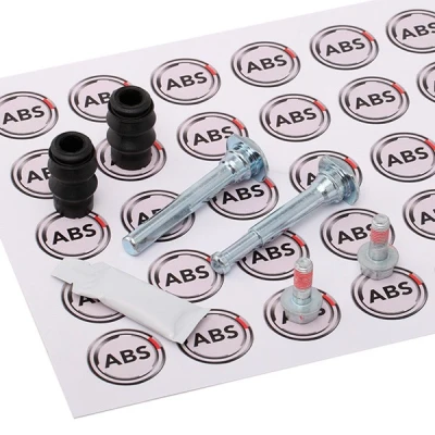 Abbildung von A.B.S. 55073 Führungshülsensatz, Bremssattel mit Bolzen VOLKSWAGEN: Touran I, GOLF 6, Caddy 3, FIAT: Panda II Hatchback, 500 Ducato III Van