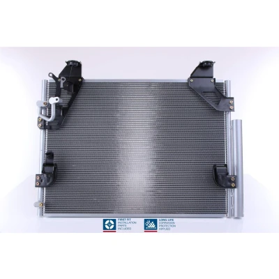 Abbildung von NISSENS 940082 Klimakondensator mit Trockner Aluminium 648 R 134a