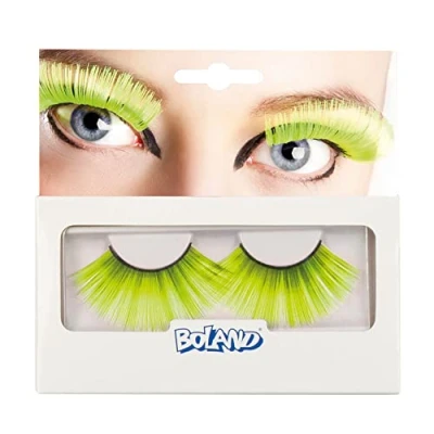 Abbildung von Boland Selbstklebende Wimpern XL, 1 Paar, künstliche Wimpern, einfaches Auftragen, Wimpernverlängerung, Mottoparty, Karneval