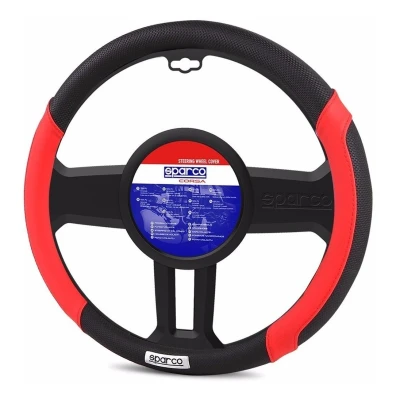 Abbildung von SPARCO Steering Wheel Cover C1113 BLACK/GREY UNIVERSAL CAR