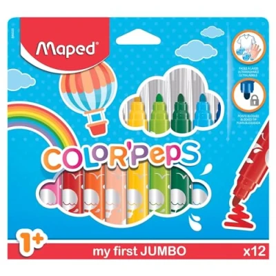 Abbildung von Maped Filzstifte Jumbo 12er Pack