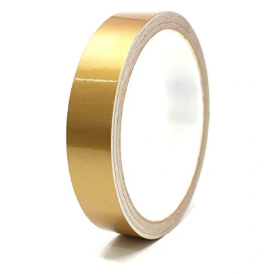 Abbildung von 10 Meter (0,89/Meter) Zierstreifen Auto Motorrad Boot Modellbau Farbauswahl Finest Folia Dekorstreifen Seitenstreifen Klebestreifen (Gold Glanz, 15mm Breite)