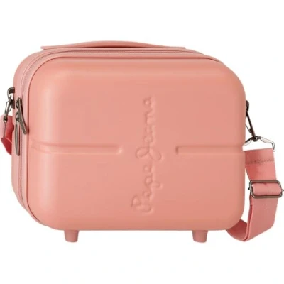 Abbildung von Pepe Jeans Highlight Kulturbeutel mit Umhängetasche, Rosa, 29 x 21 15 cm, starr, ABS 9,14 l