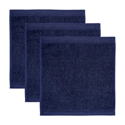 Abbildung von möve Superwuschel Seiftuch 30 x cm aus 100% Baumwolle, deep sea 3er Set