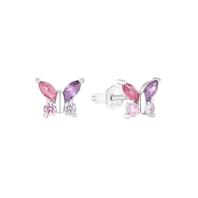 Abbildung von amor Schmetterling Ohrringe für Kinder, Größe: One Size, Pink