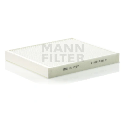 Abbildung von MANN FILTER CU 2757 Innenraumfilter Partikelfilter 267 234 30 OPEL: Zafira B, Astra G Coupe, Caravan