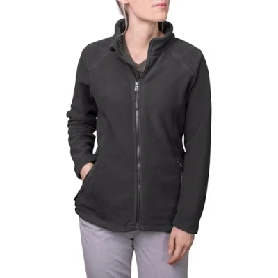 Abbildung von HRM Women&#039;s Full Zip Fleece Jacket, 1202, 3XL, darkgrey
