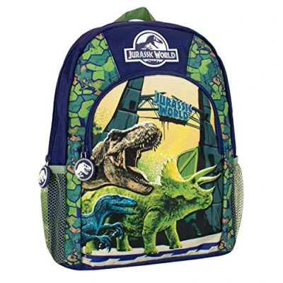 Abbildung von Jurassic World Kinder Rucksack Dinosaurier Blau