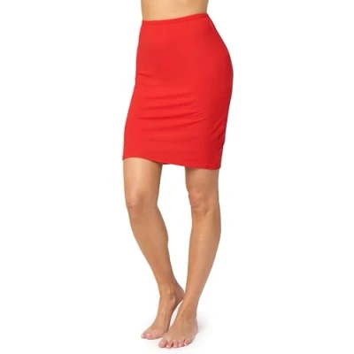 Abbildung von Merry Style Damen Unterrock Petticoat für Röcke MS10 204 (Rot, M)