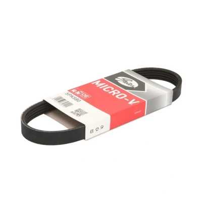 Abbildung von GATES Micro V 5PK580 Keilrippenriemen 580 5 Polyester, EPDM (Ethylen Propylen Dien Kautschuk)