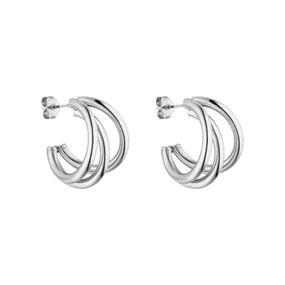 Abbildung von Purelei EONO Ohrringe silvercoloured, Damen, Größe: One Size, Silver coloured