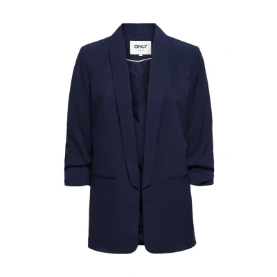 Abbildung von ONLY 3/4 LIFE Kurzmantel, Damen, Größe: 34, Evening blue