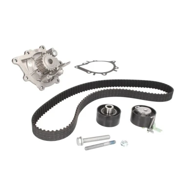 Abbildung von HEPU PK08070 Wasserpumpe + Zahnriemensatz 118 FORD: Galaxy Mk2 MPV, S Max Mk1, MONDEO 4 Turnier, PEUGEOT: 508 I SW, 807, Saloon, CITROËN: C8