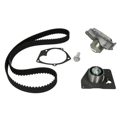 Abbildung von HEPU PK09551 Wasserpumpe + Zahnriemensatz 132 RENAULT: ESPACE 4, TRAFIC 2 Kasten, OPEL: Vivaro A Van, Combi, Movano VOLVO: V40 Estate