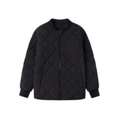 Abbildung von Name it Gestepptes Winterjacke für Kinder, Größe: 146, Black