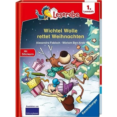 Abbildung von Wichtel Wolle rettet Weihnachten Leserabe ab 1. Klasse Erstlesebuch für Kinder 6 Jahren (Leserabe Lesestufe)