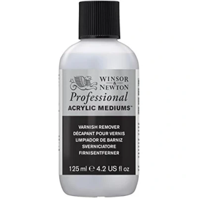 Abbildung von Winsor &amp; Newton 3030933 Firnisentferner, zum sicheren Entfernen von Firnissen 125ml Flasche