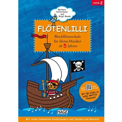Abbildung von Flötenlilli Blockflötenschule Für kleine Musiker ab 5 Jahren. Mit Audio CD. deutsche und barocke Griffweise.