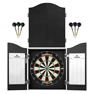 Abbildung von Mission Darts Dartscheibe Center Black