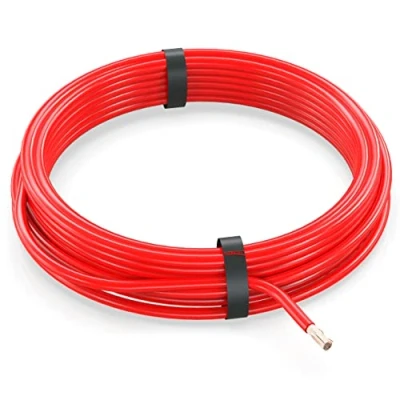 Abbildung von AUPROTEC 5m Fahrzeugleitung 6,0 mm² FLRY B Auto Kabel als Ring Farbe rot