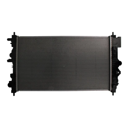 Abbildung von NISSENS 61676 Kühler, Motorkühlung Aluminium 680 389 26 Kühlrippen gelötet CHEVROLET: Orlando