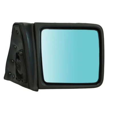 Abbildung von Außenspiegel Tyc 321 0023 rechts schwarz konvex, beheizbar, blau getönt, für elektr.Spiegelverstellung MERCEDES BENZ: W124 Saloon, 190
