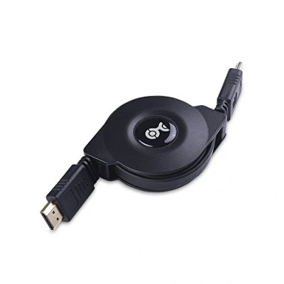 Abbildung von Cable Matters Aufrollbares HDMI Kabel mit HDR und 4K Auflösung bei 60 Hz 1 m