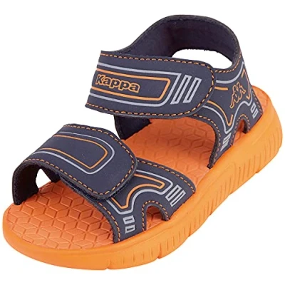 Abbildung von Kappa Unisex Kinder Kaleo K Sandale,Navy/Orange,30 EU