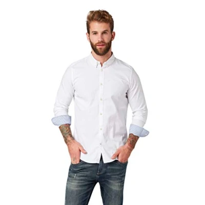 Abbildung von TOM Tailor Hemd, Herren, Größe: XXL, White