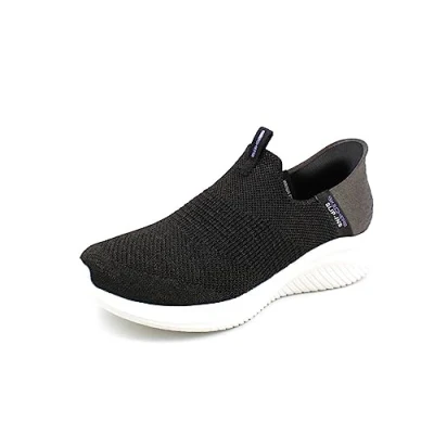 Abbildung von Skechers Damen Ultra Flex 3.0 Smooth Step Sneakers,Sports Shoes, Schwarz, 41 EU