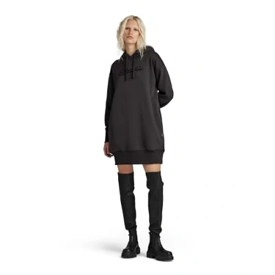 Abbildung von G STAR Flock Hooded Sweater Dress