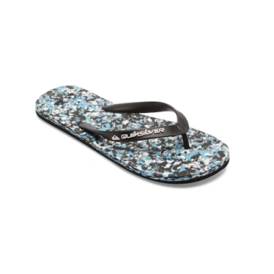 Abbildung von Quiksilver Molokai Recycled Zehentrenner, Herren, Größe: 44, Black denim Kunststoff