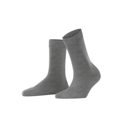 Abbildung von Falke MIX Plush SOLE Socken, Damen, Größe: 37/38, Light greymel