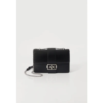 Abbildung von Armani Exchange Medium Messenger Handtasche, Damen, Größe: One Size, Black