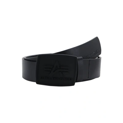 Abbildung von Alpha Industries ALL Black BELT Gürtel, Größe: One Size,