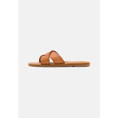 Abbildung von Roxy Andreya Pantolette flach, Damen, Größe: 40, Tan Pu