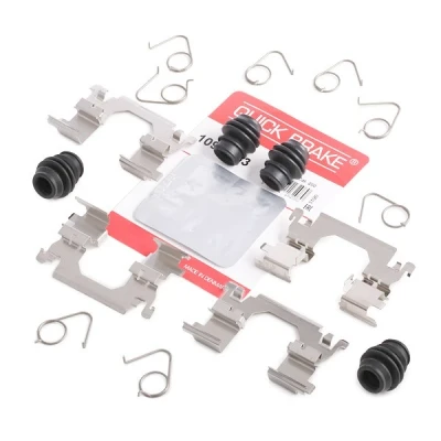 Abbildung von QUICK BRAKE 109 0053 Zubehörsatz, Scheibenbremsbelag RENAULT: Kadjar, Megane 4, NISSAN: X Trail, Qashqai 2 kfzteile, mister auto, atp autoteile,