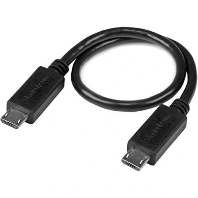 Abbildung von StarTech.com 20cm USB OTG Kabel Micro auf Adapterkabel St/St