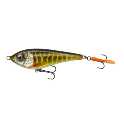Abbildung von Savage Gear Deviator Swim Jerkbait, Farbe:Pike, Länge/Gewicht/Schwimmverhalten:10.5cm / 35g langsam sinkend